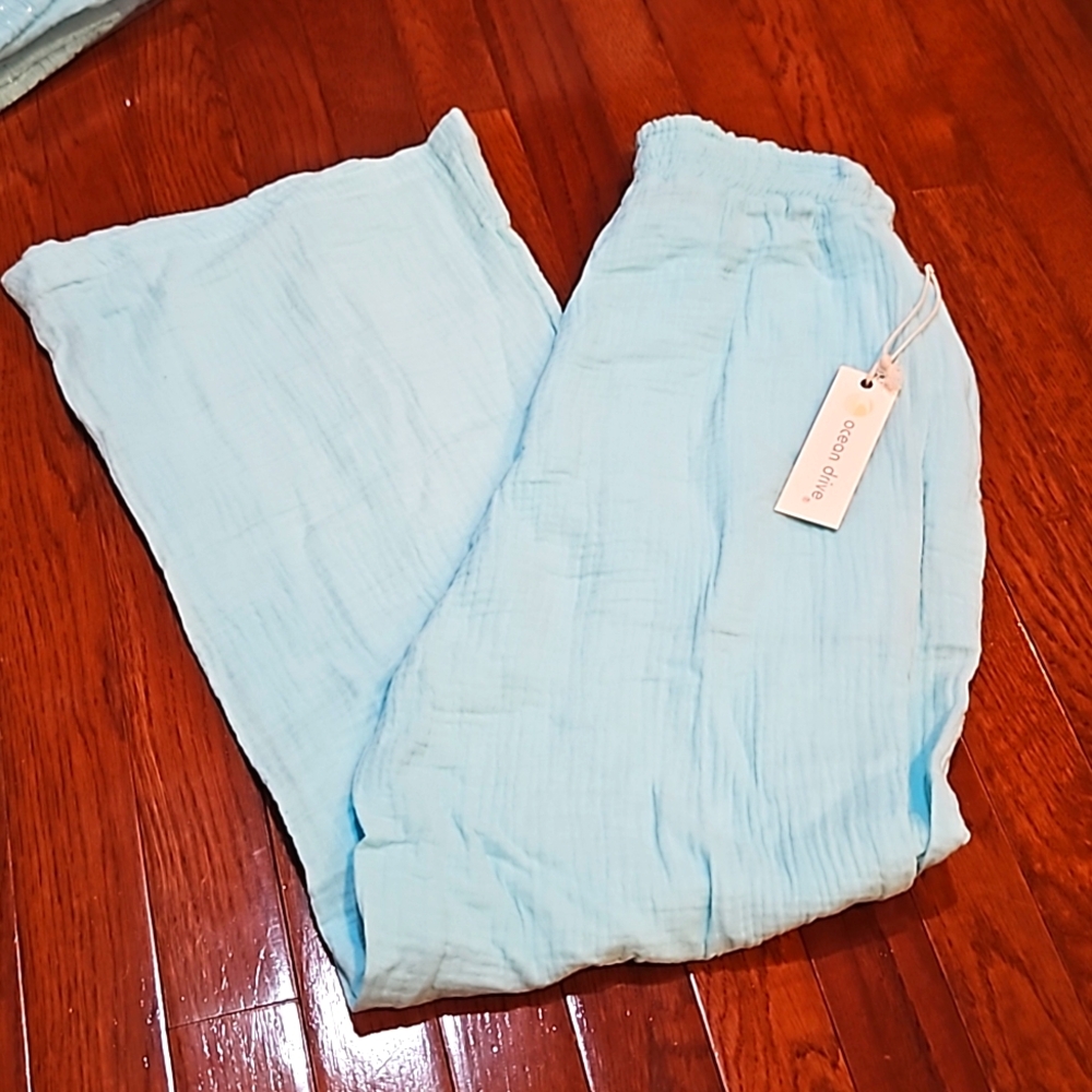 Ocean Drive wide leg beach pants